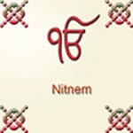 nitnem hindi android application logo